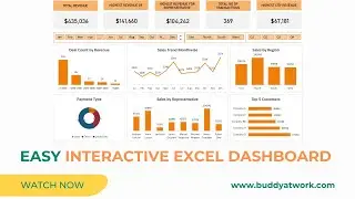 Easy Interactive Excel Dashboard