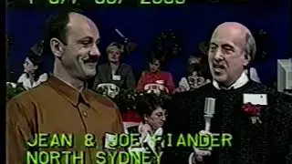 Christmas Daddies Telethon 1998 Sydney,Nova Scotia Jimmy Carter guest