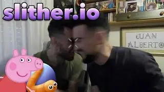 La maldición de PEPPA PIG en SLITHER.IO