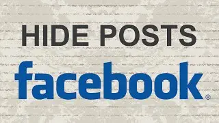 How to hide posts on Facebook