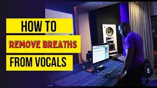 How To Remove Breaths From Vocals Using PRO TOOLS (Pro Tools for beginners)