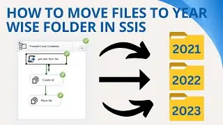 155 How to move files to year wise folder in ssis