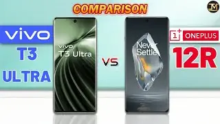 Vivo T3 Ultra vs OnePlus 12R : Which Phone is Best❓😮