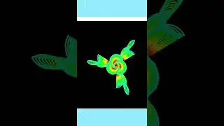 Python Turtle Graphics Code: Amazing Bell Flower#2 Drawing.