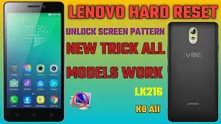 Lenovo BL234_ XT1902 All Model Hard Reset/Password Unlock Easy Method With Keys 2023