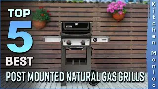 Top 5 Best Post Mounted Natural Gas Grills Review in 2023 | Buying Guide