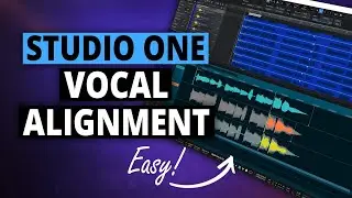 Aligning Vocals in Studio One (Manual + VocAlign Project 5)