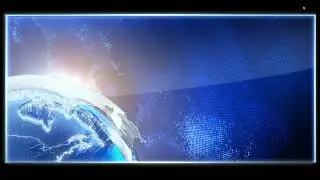 TV News Background, Animated Broadcast News Video