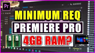 Adobe Premiere Pro System Requirements Hindi || Premiere Pro Minimum System Requirements