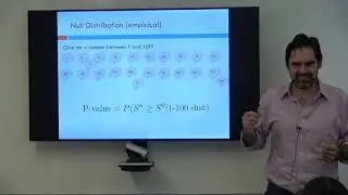 Null distributions and p-values