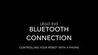 LEGO EV3 Bluetooth Controller App