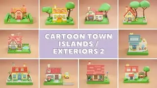 Cartoon Town Islands / Exteriors 2