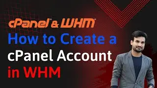 How to Create a New cPanel Account in WHM | WHM Create cPanel Account Bangla tutorial