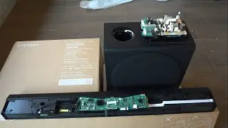 Sansung Soundbar Q800A Look Inside (Disassembled) Teardown (Desmontado) Por dentro