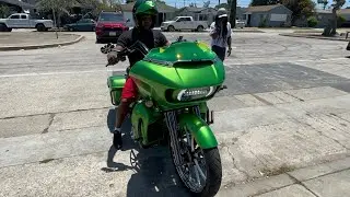 FINALLY DELIVERED COPART ROADGLIDE TO ITS OWNER! + FIRST RIDE!