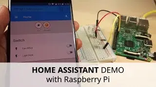 [DEMO] Home Assistant Controlling 2 Raspberry Pi GPIOs