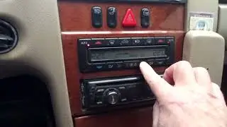 Как просто проверить датчик температуры в салоне. Mercedes W210