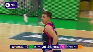 Filip Jović throws it down in style! (Krka - Mega MIS, 22.9.2024)