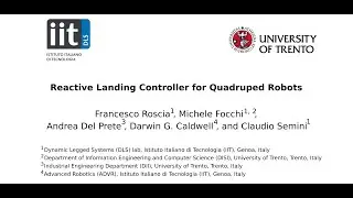 Reactive Landing Controller for Quadruped Robots (RA-L 23)