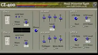 Casio CZ Synthesizer VST Emulation