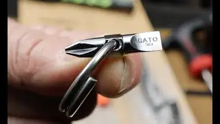The Best EDC Screwdriver!?!? The GATO Tools Everyday Carry Bit: More powerful than it looks!