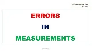 STATIC ERROR | ERRORS IN MEASUREMENT | TYPES OF ERROR | BEST ENGINEER