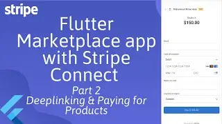 Flutter Marketplace app with Stripe Connect - Part 2 - Deeplinking & paying for products