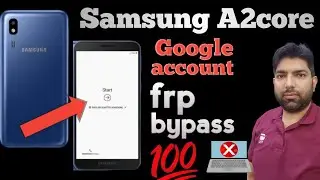 how to remove frp Samsung A2core | Samsung A2core frp bypass