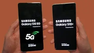 Galaxy S10 5G vs Galaxy S10+ Speed Test, Battery Life & Cameras!