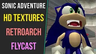 How to Install Sonic Adventure HD Textures in RetroArch Flycast Dreamcast Emulator