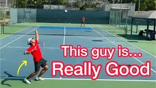 Here’s How Matthew Can Improve His Tennis Game (High Level Singles Strategy)