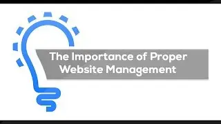 The Importance of Proper Website Management