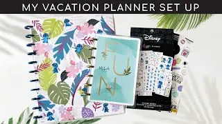 Plan With Me: Travel Planner | Happy Planner Flip Thru