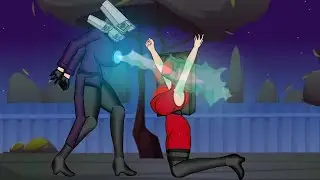 Camera Woman VS Speaker Woman [ 2D animation ]