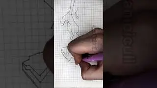 Как нарисовать Дарта Мола по клеточкам