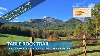 Table Rock State Park | Table Rock Trail | Best Hike in South Carolina | View of Pinnacle