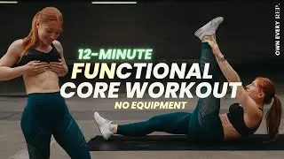 12 Min. Functional Core Workout | FUN Ab Workout | All Levels + Modifications