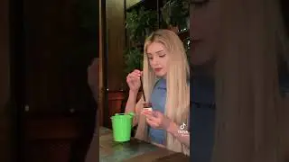 Dina Saeva tik tok trend and Nutella 🌰❤️