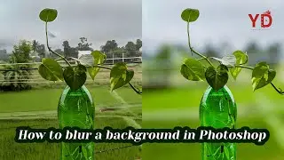 How To Blur Photo Background in Photoshop 2024 - How To Blur Photo Background - Photoshop Tutorial
