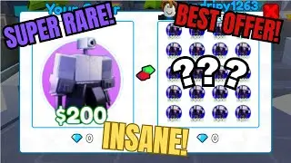 WHAT DO PEOPLE OFFER FOR ENGINEER CAMERAMAN *BEST OFFERS* EP 2 Toilet tower Defense (Roblox)