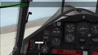 Taking the Nord 1100 out for a short flight (X-Plane 11)
