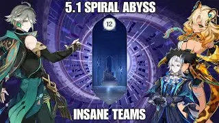 XILONEN MAKES THE NEW 5.1 SPIRAL ABYSS EASY (F2P ALHAITHAM + NEUVILLETTE-XILONEN) | Genshin Impact