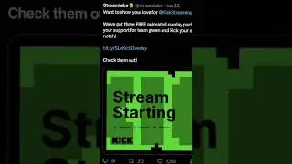 Streamlabs Has FREE Kick Overlays For Your Stream!