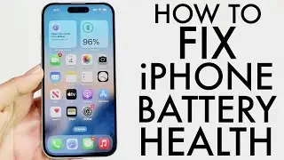 The Proper Way To FIX Your iPhone Battery Health