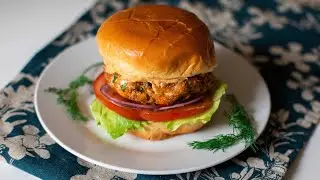 Salmon Burger Recipe With Fresh Salmon