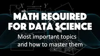 MATH required for DATA SCIENCE