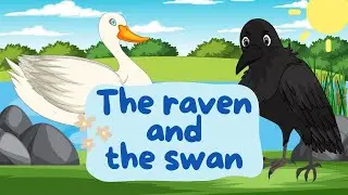 The Raven and The Swan | Popular English Stories for Kids | Moral Stories