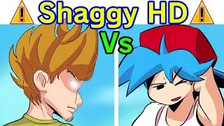Friday Night Funkin' VS Shaggy HD FULL WEEK + Cutscenes & Ending [FNF HD MOD] (God Eater Remastered)