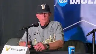 Tim Corbin/Enrique Bradfield Jr., after Vanderbilt's season-ending loss to Xavier