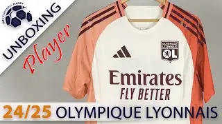 Olympique Lyonnais Third Jersey 24/25 Lacazette (KitMM) Player Version Unboxing Review